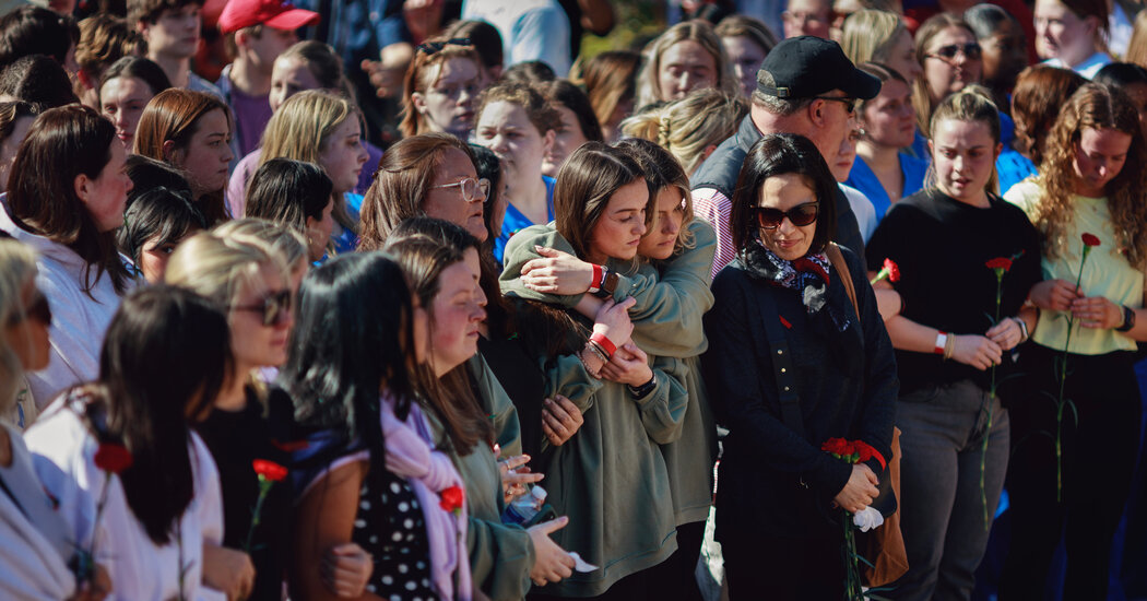 Featured image for "Community Gathers to Mourn Slain Nursing Student in Georgia"