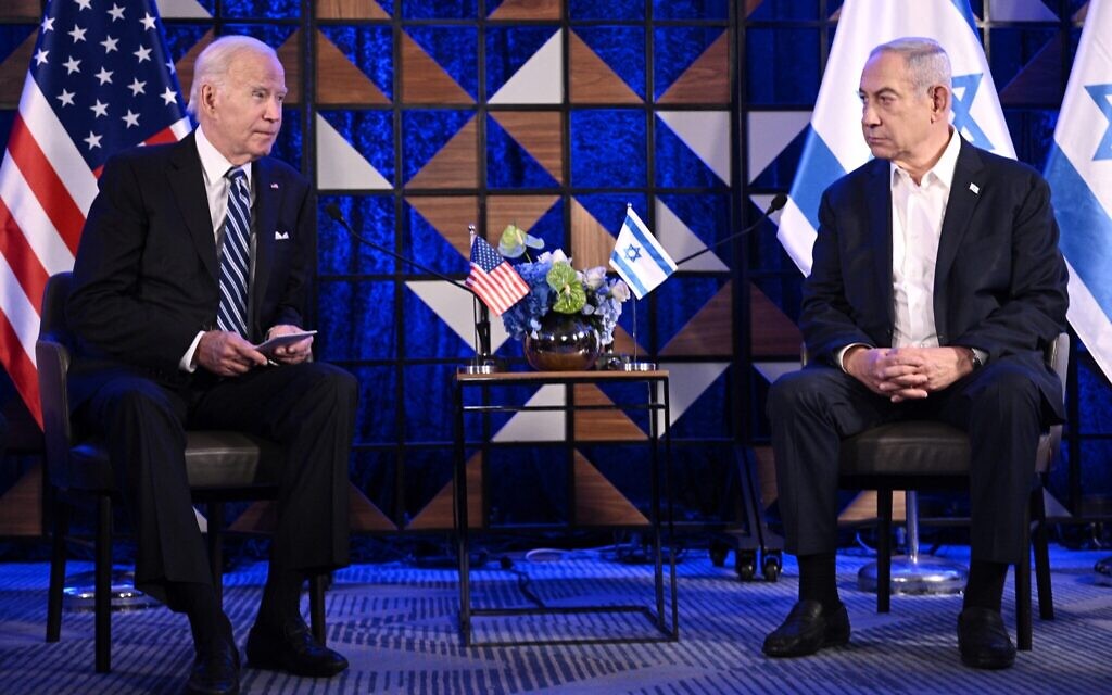 Biden and Netanyahu affirm commitment to ongoing aid flow into Gaza