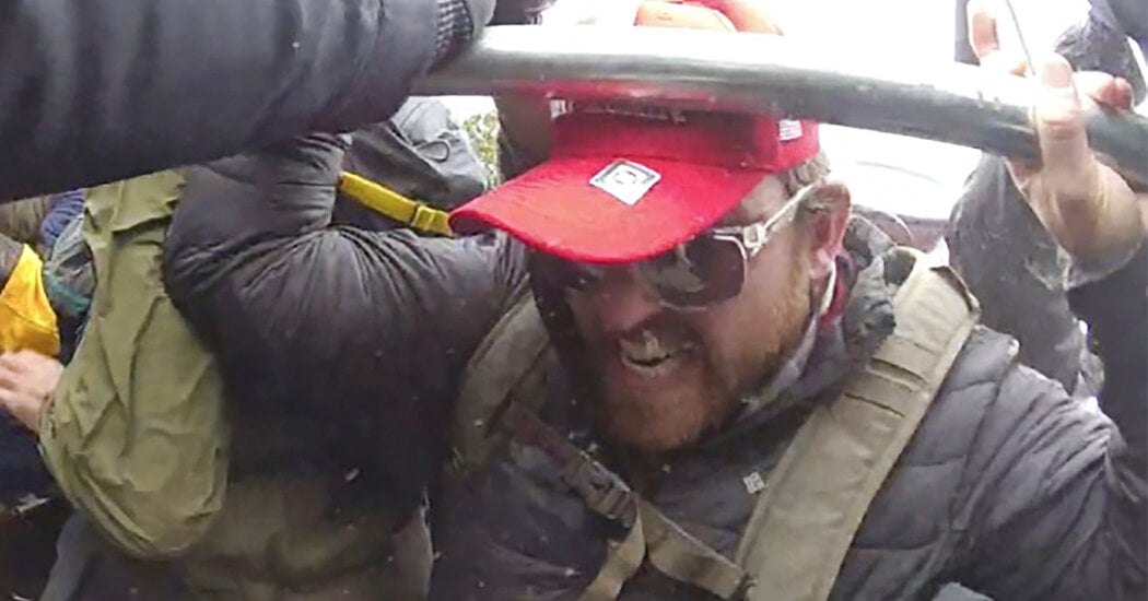 Featured image for "Capitol Riot Leader Sentenced to Over 7 Years, Judge Warns Against Normalization"