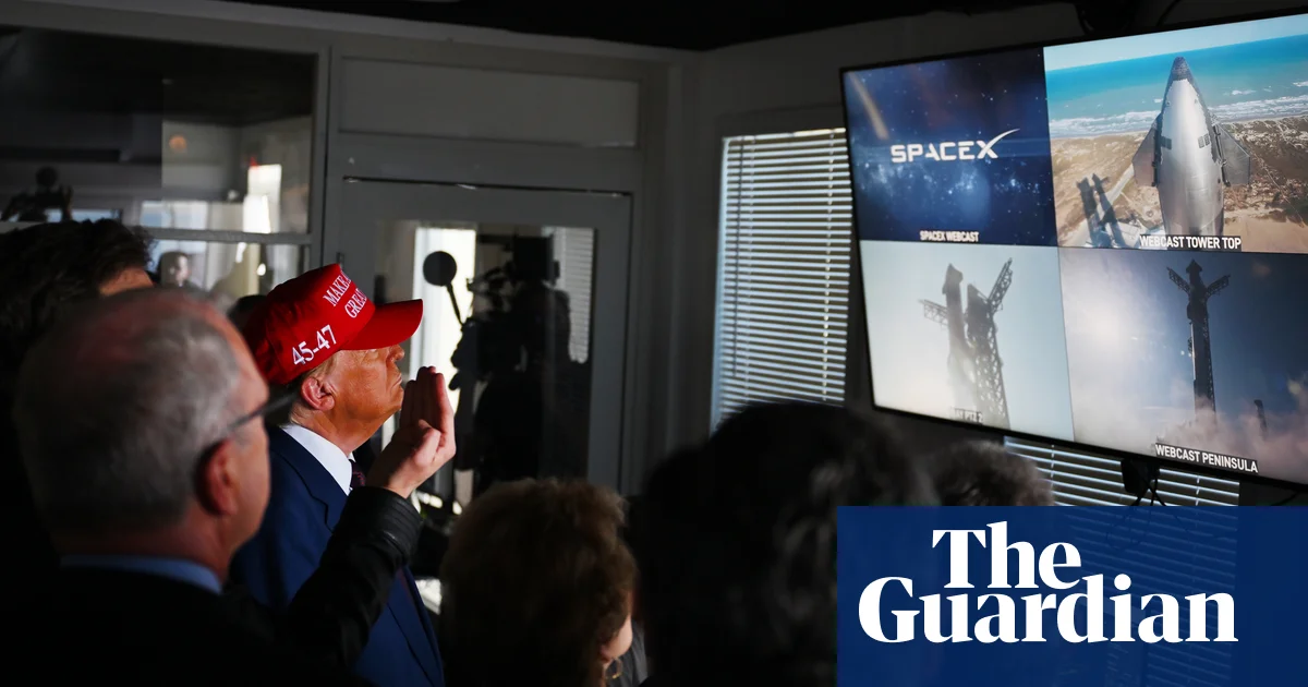 Trump and Musk Witness Dramatic SpaceX Starship Launch