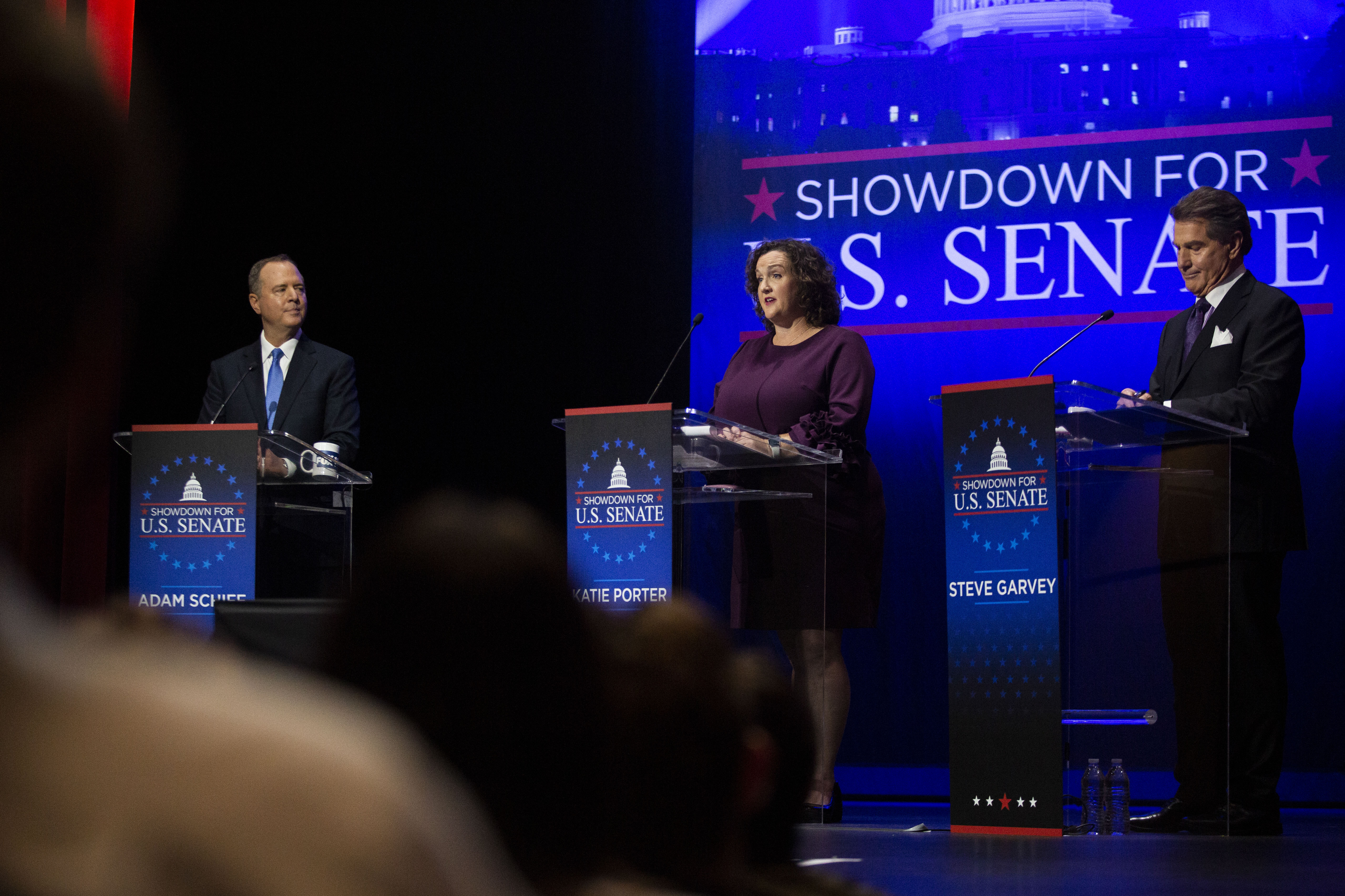 "California Senate Race: Schiff Leads as Porter and Garvey Battle for Second Place"