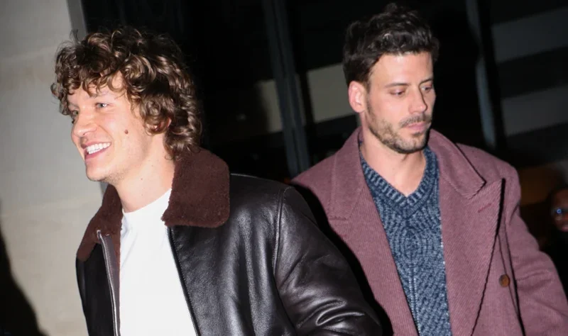 Paris Night Out: Connor Storrie and Francois Arnaud Spark Sparks After Fashion Week Party