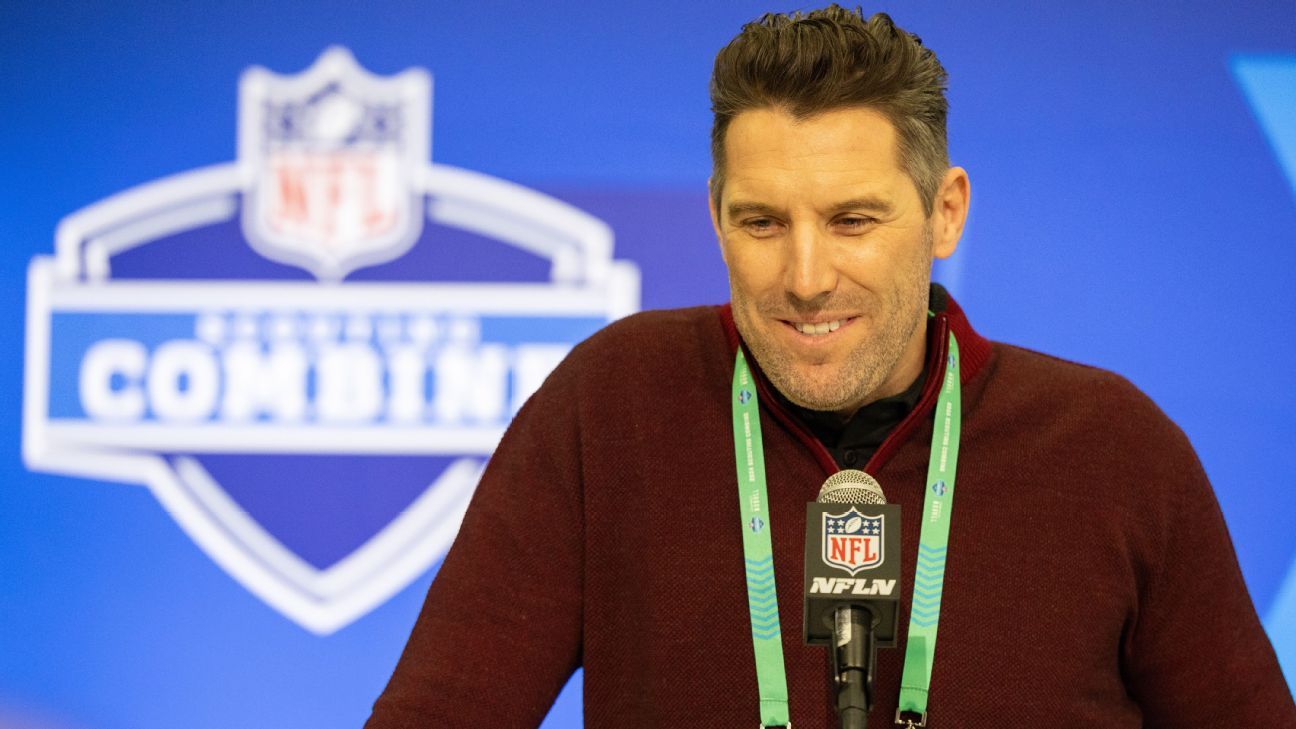 Featured image for "Commanders GM Adam Peters Confirms Intent to Keep No. 2 Pick in NFL Draft"