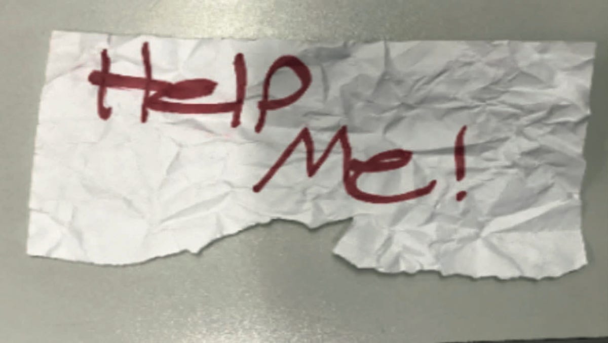 Rescued: Kidnapped Girl's 'Help Me!' Sign Leads to Safe Return