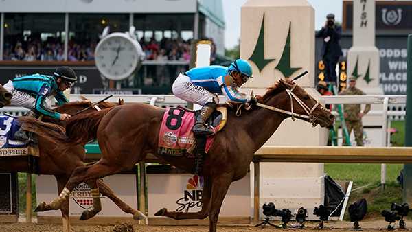 Mage's Kentucky Derby win marred by controversy and tragedy.