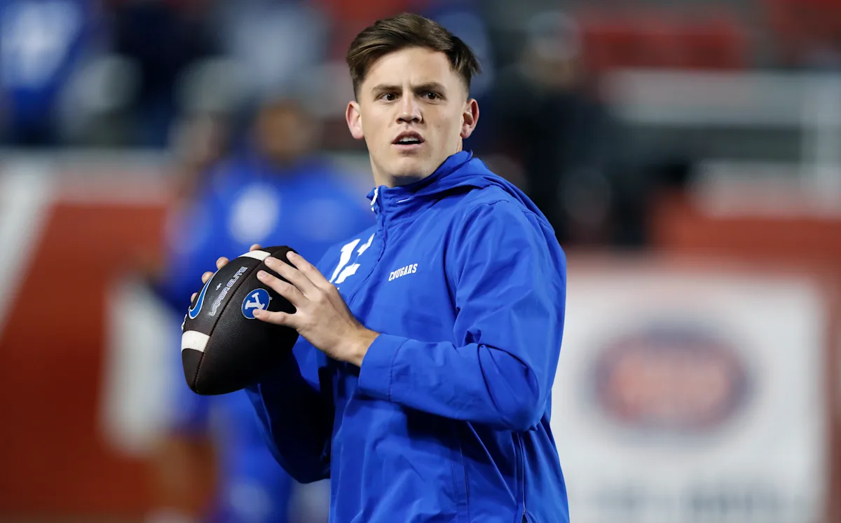 Featured image for BYU QB Jake Retzlaff Expected to Transfer Amid Suspension and Allegations