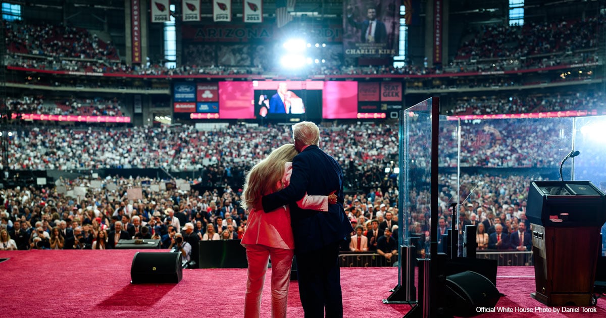 Featured image for Trump and Conservatives' Divisive Rhetoric at Charlie Kirk's Memorial