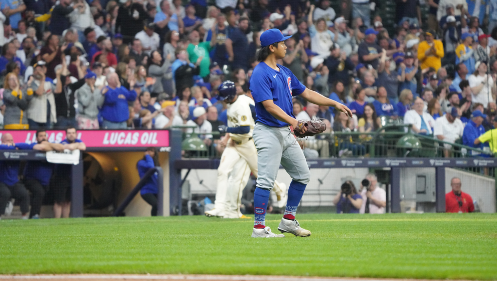 Featured image for Cubs' Imanaga Struggles as Brewers Dominate with Three Homers