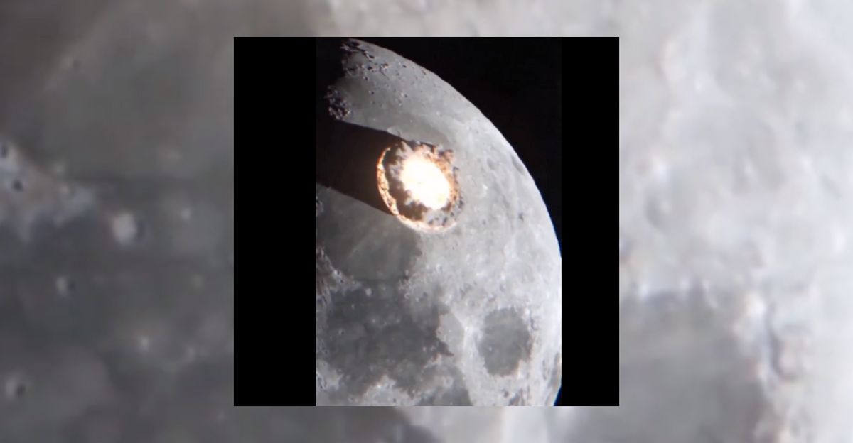 Featured image for Debunking the Viral Video: Unmasking the Truth Behind the Moon Striking Object