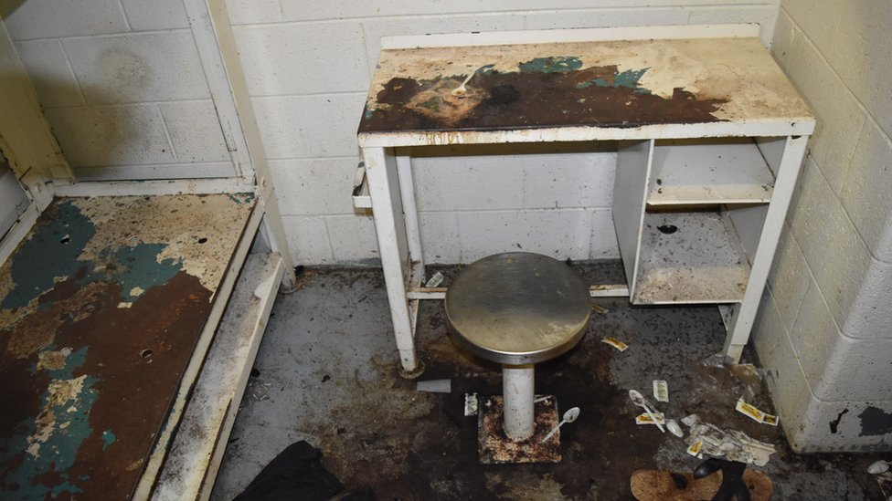 Family claims man with mental illness died after being 'eaten alive' by bed bugs in filthy Atlanta jail cell.