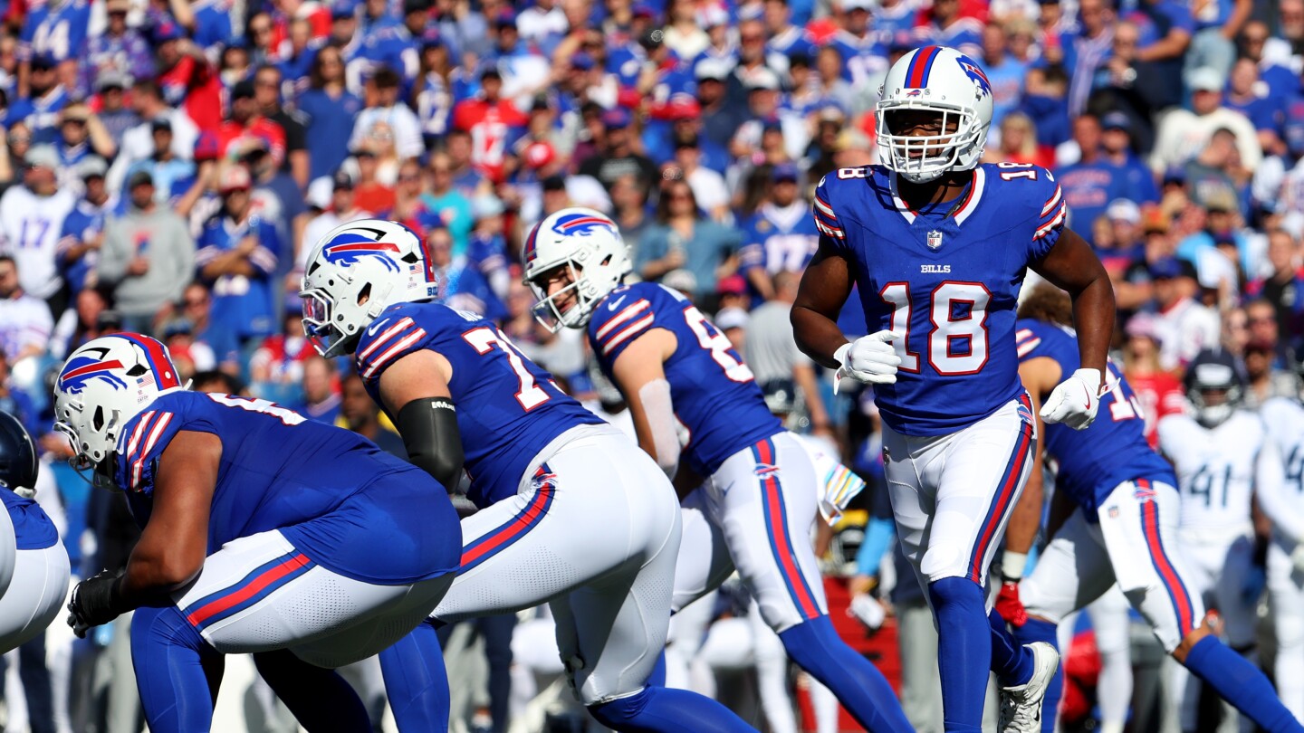 Bills' Cooper and Benford Out for Week 9 Against Dolphins