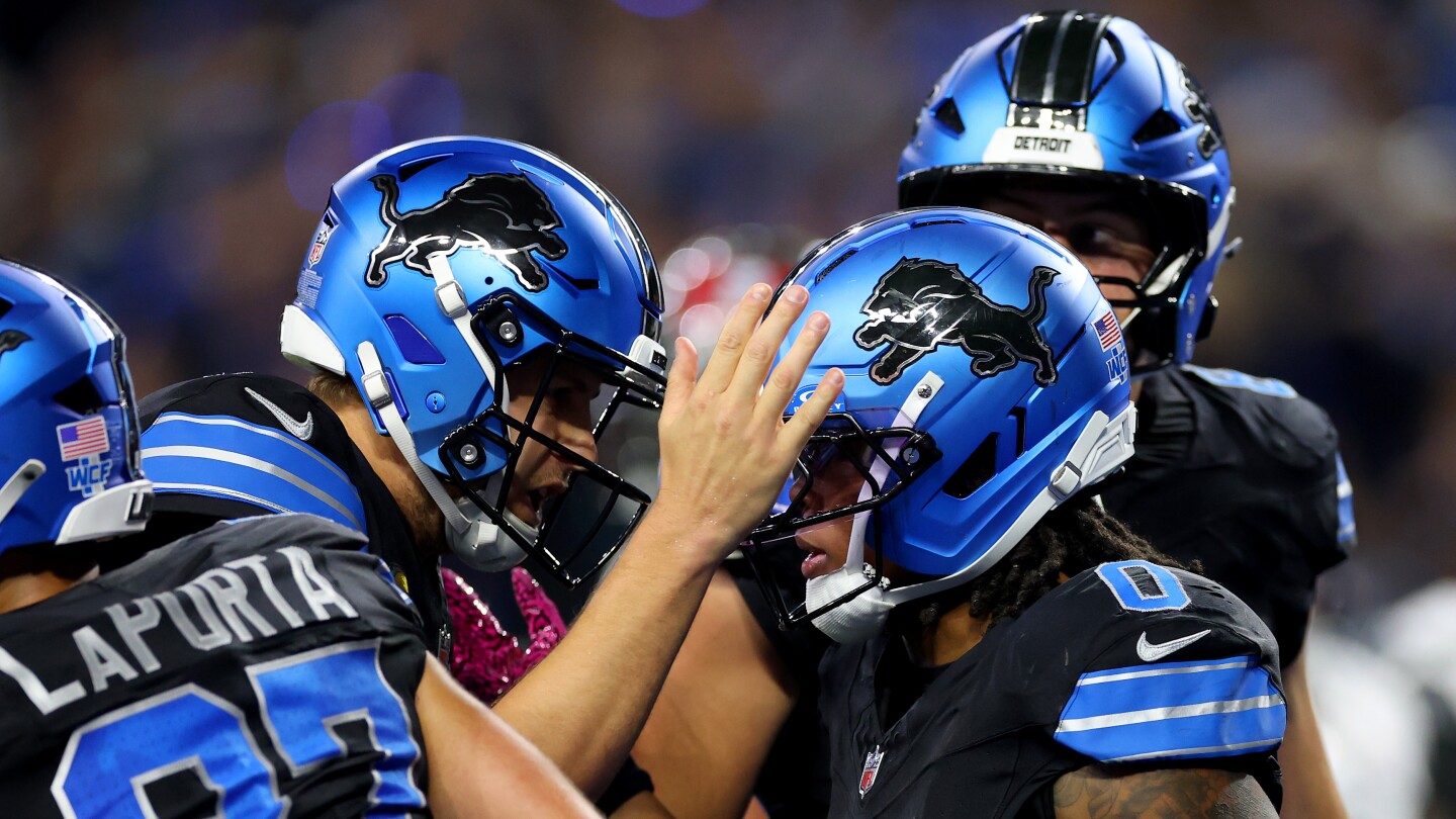 Featured image for Lions Dominate Bucs in Monday Night Football with Strong Defense and Jahmyr Gibbs' Performance