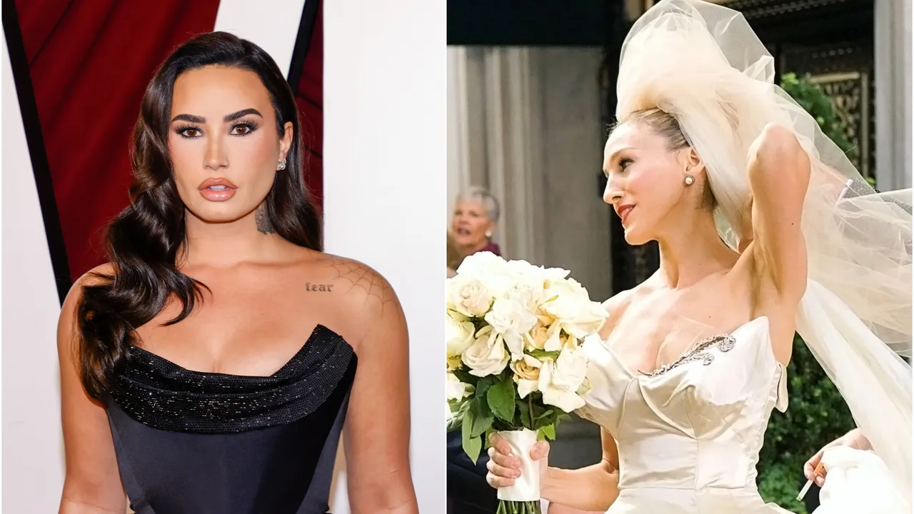 Featured image for Demi Lovato's Wedding Highlights: Dresses, Love, and Celebrity Connections