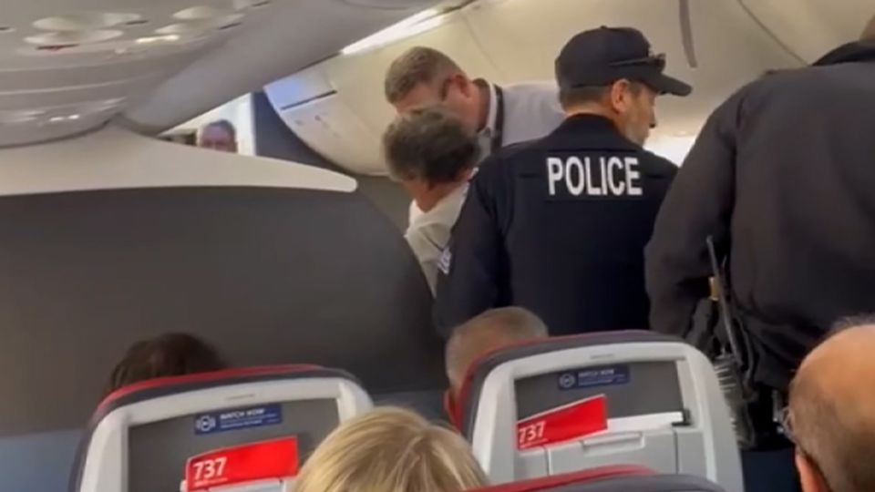 Featured image for "Chaos in the Sky: Passenger Assaults Flight Attendant, Attacks Police on Diverted American Airlines Flight"