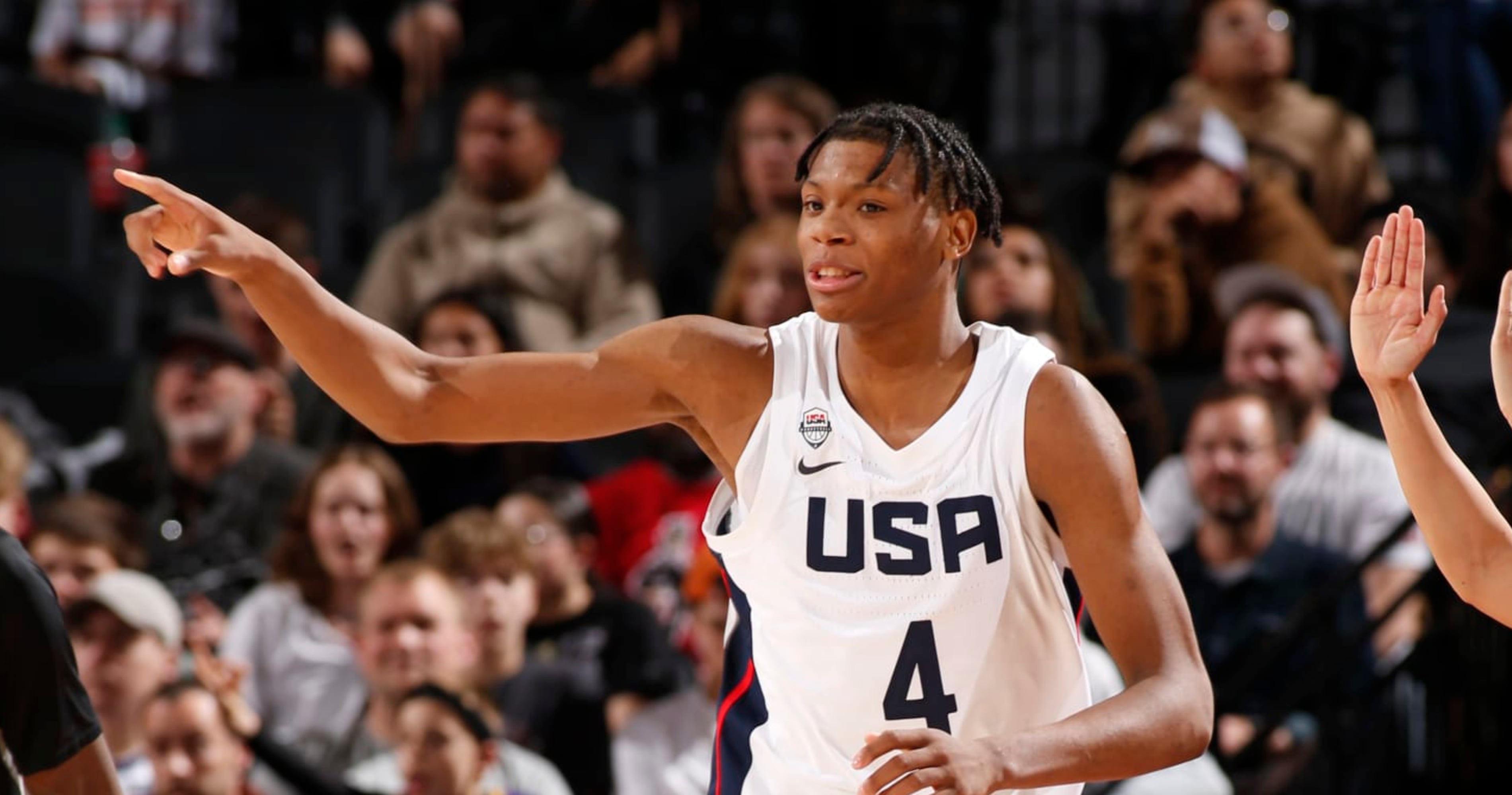 Featured image for "Top Performances and Future Prospects at 2024 Nike Hoop Summit"