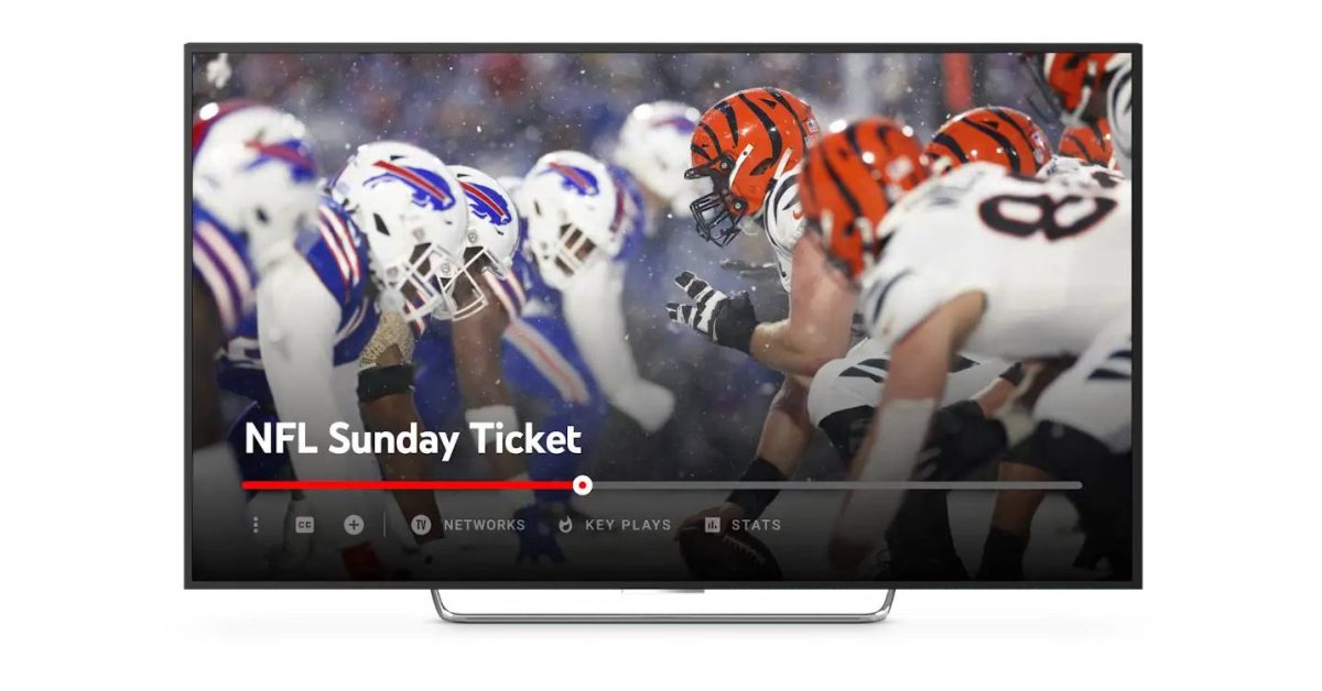 Featured image for Unlimited NFL Sunday Ticket streaming now available on YouTube TV.