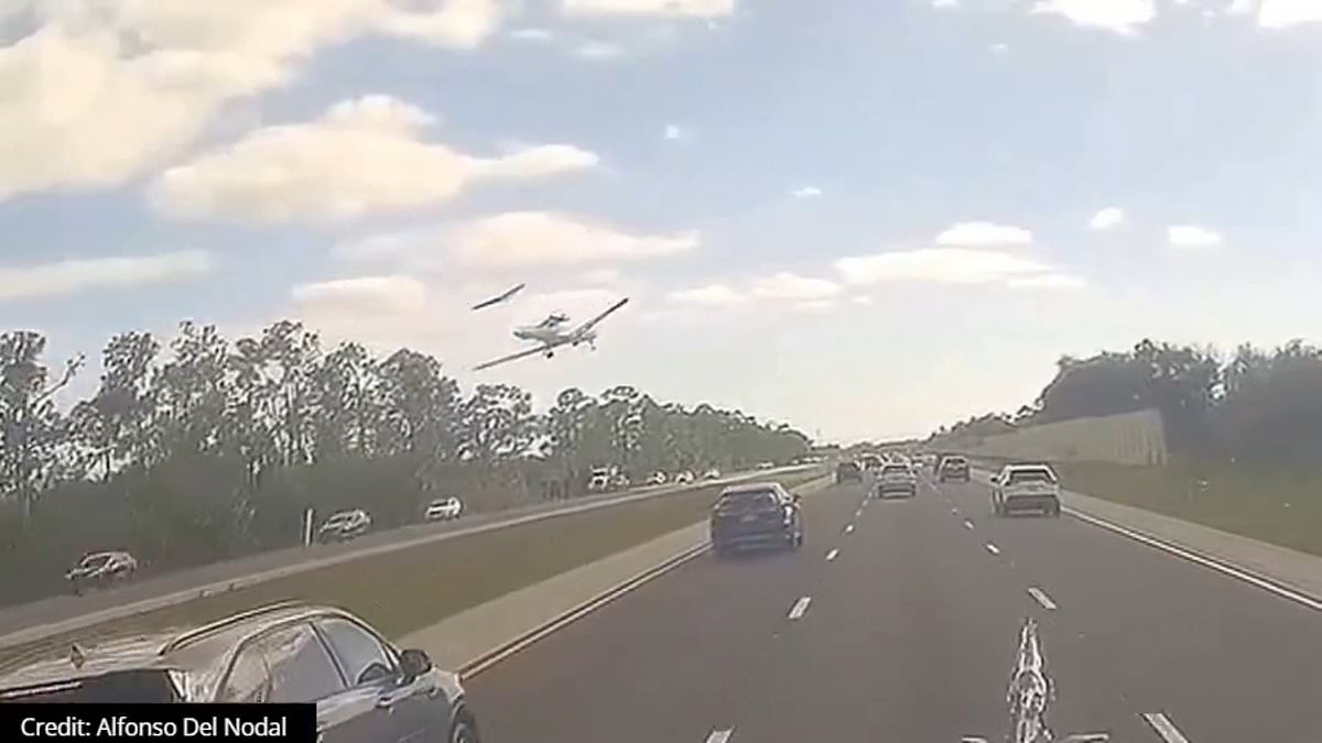 Featured image for Private Jet Crash on Florida Highway: Dashcam Video and Pilot's Heroic Efforts