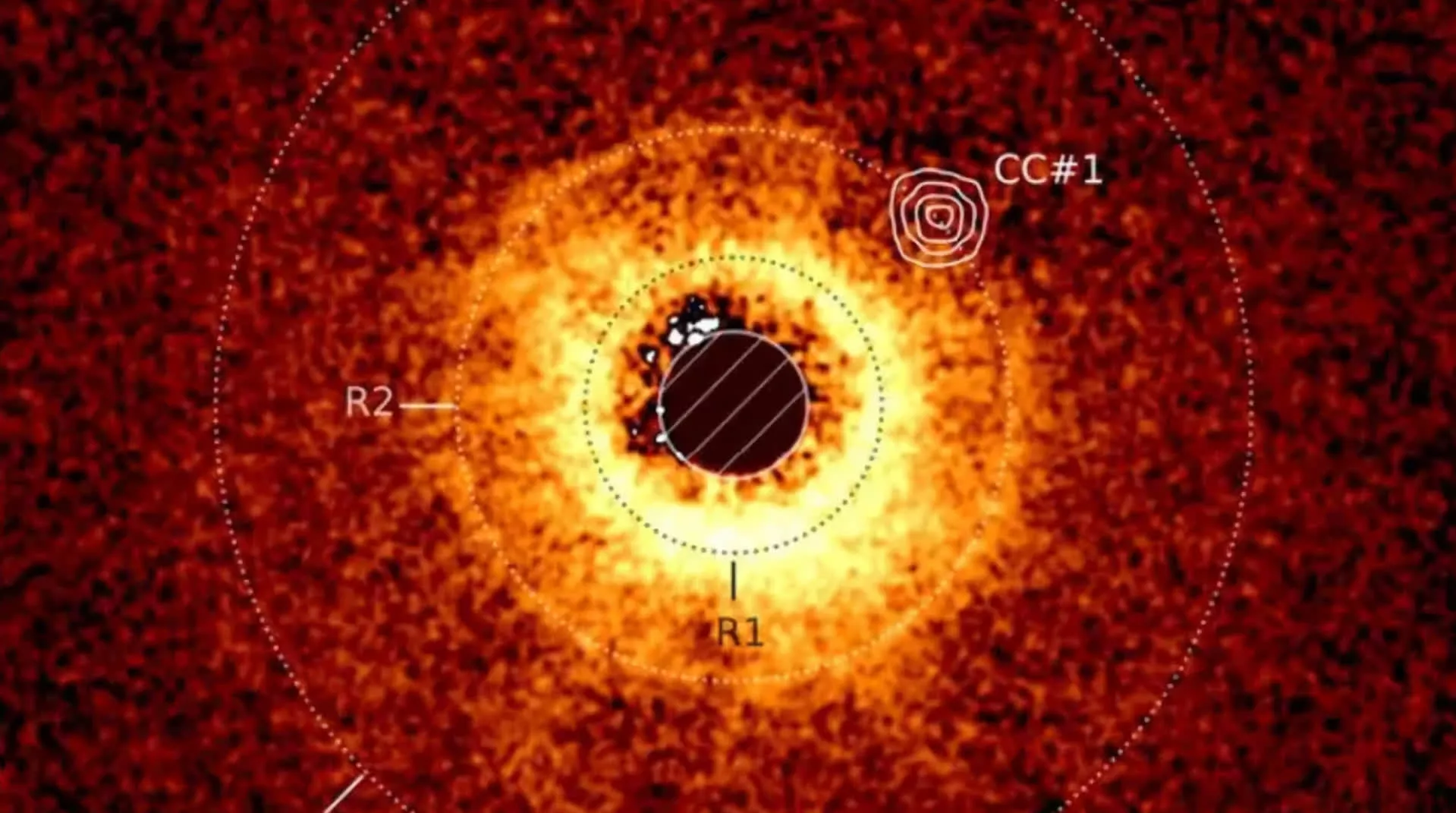 James Webb Telescope Captures First Images of Saturn-Sized Exoplanet