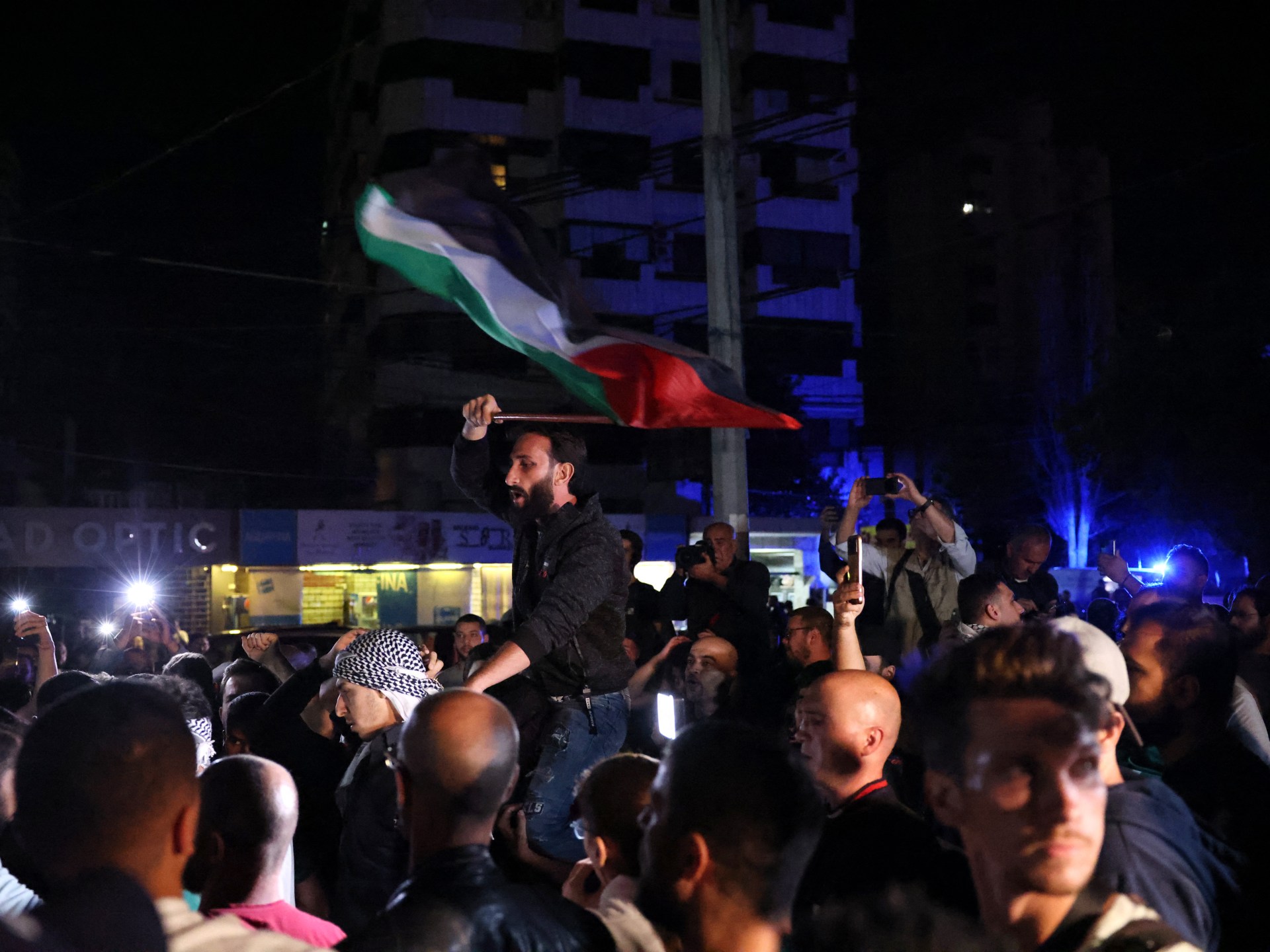 Middle East Protests Surge Following Gaza Hospital Attack