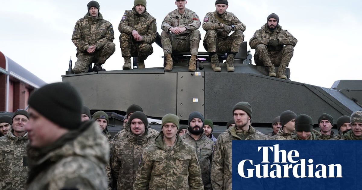 International Military Training: Ukraine's Troops Trained by UK, US, and Allies.