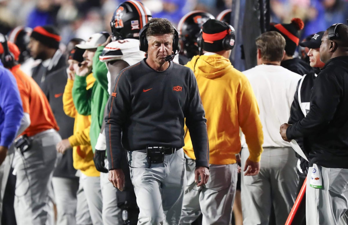 Featured image for Mike Gundy Defends Against Critics Amid Oklahoma State Struggles