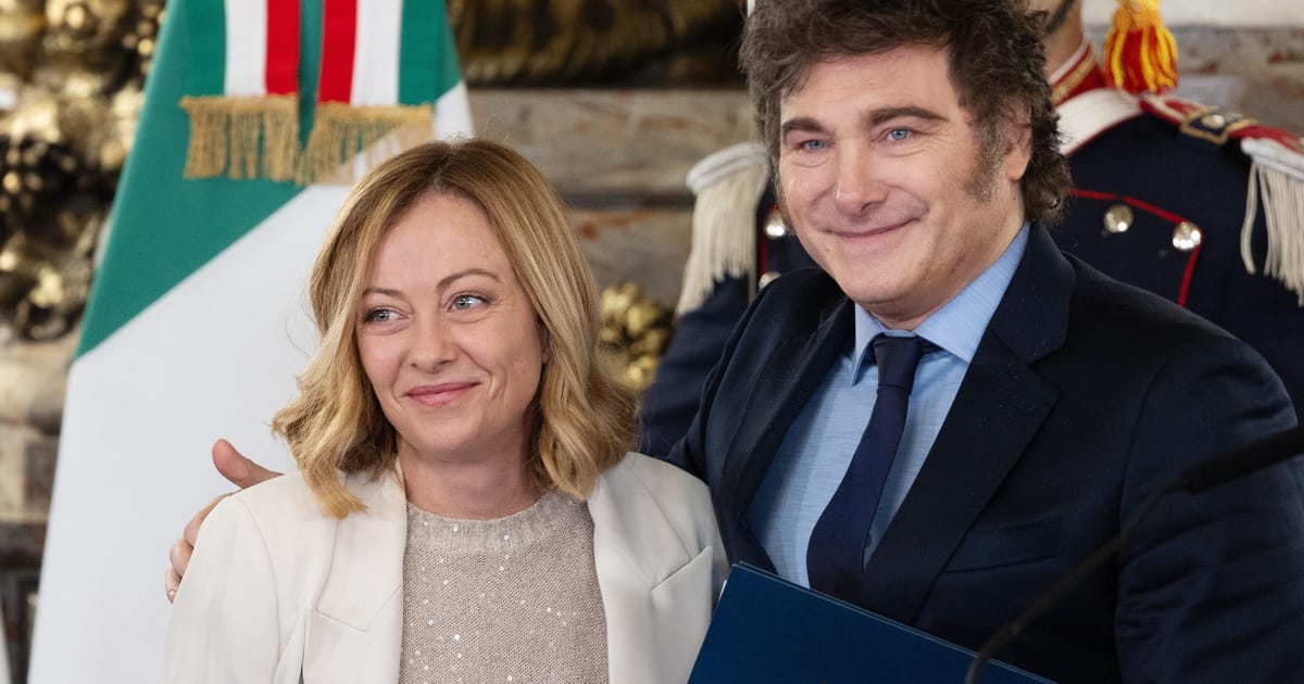 Featured image for Italy Grants Citizenship to Argentina's Milei Amid Diplomatic Visit