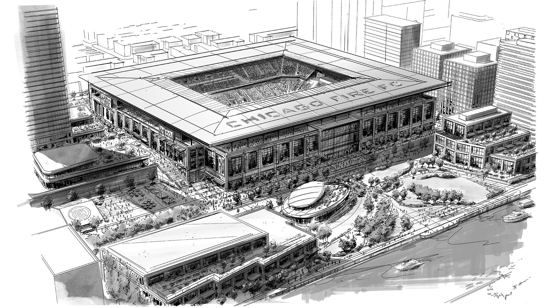 Featured image for Chicago Fire FC Announces New Soccer-Specific Stadium for 2028