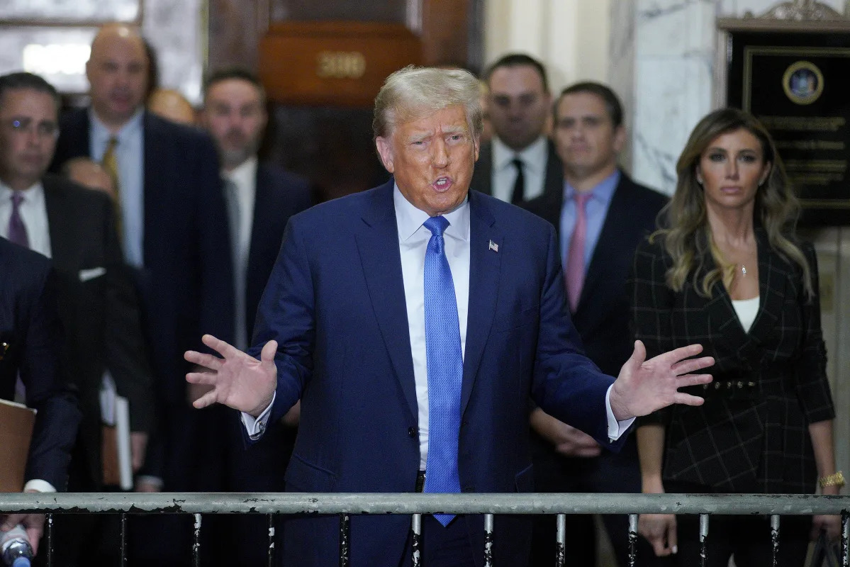 "Appeals court reinstates gag order on Trump in NY fraud trial, targeting judge's wife"