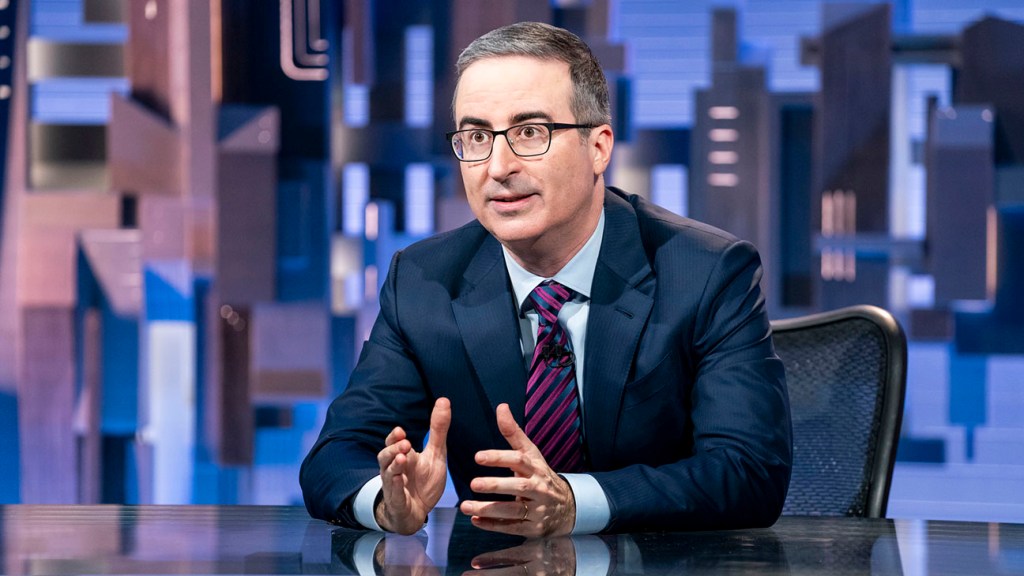 John Oliver Roasts McConaughey's Virtual Motivational Seminar