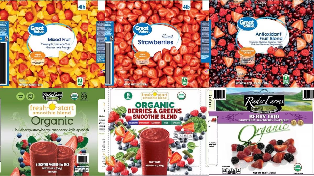 Walmart and Costco recall frozen fruit over Hepatitis A risk.