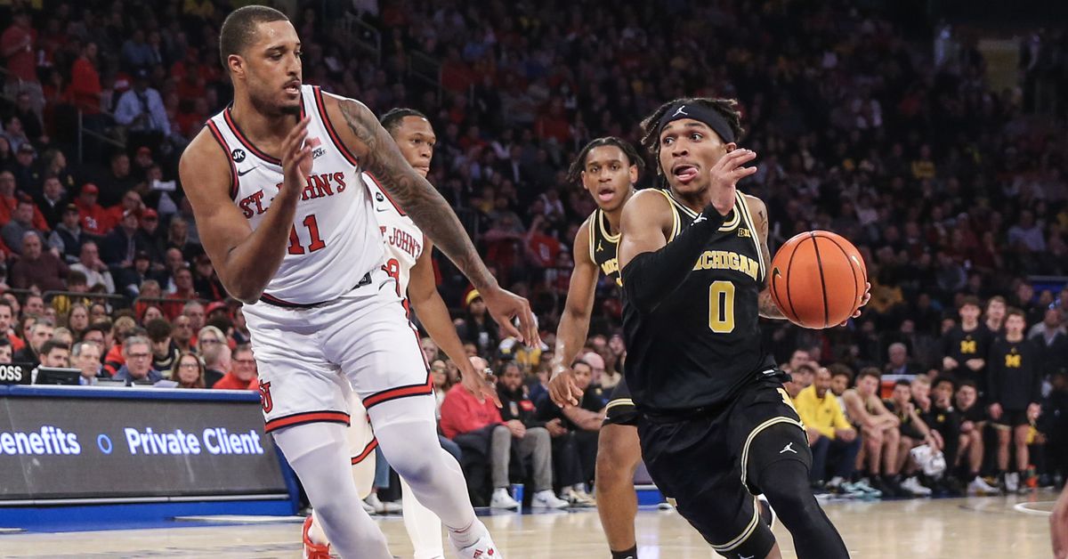 Featured image for Michigan's Dominant Performance Against St. John's Highlights Strong Guard Play and Potential WR Addition