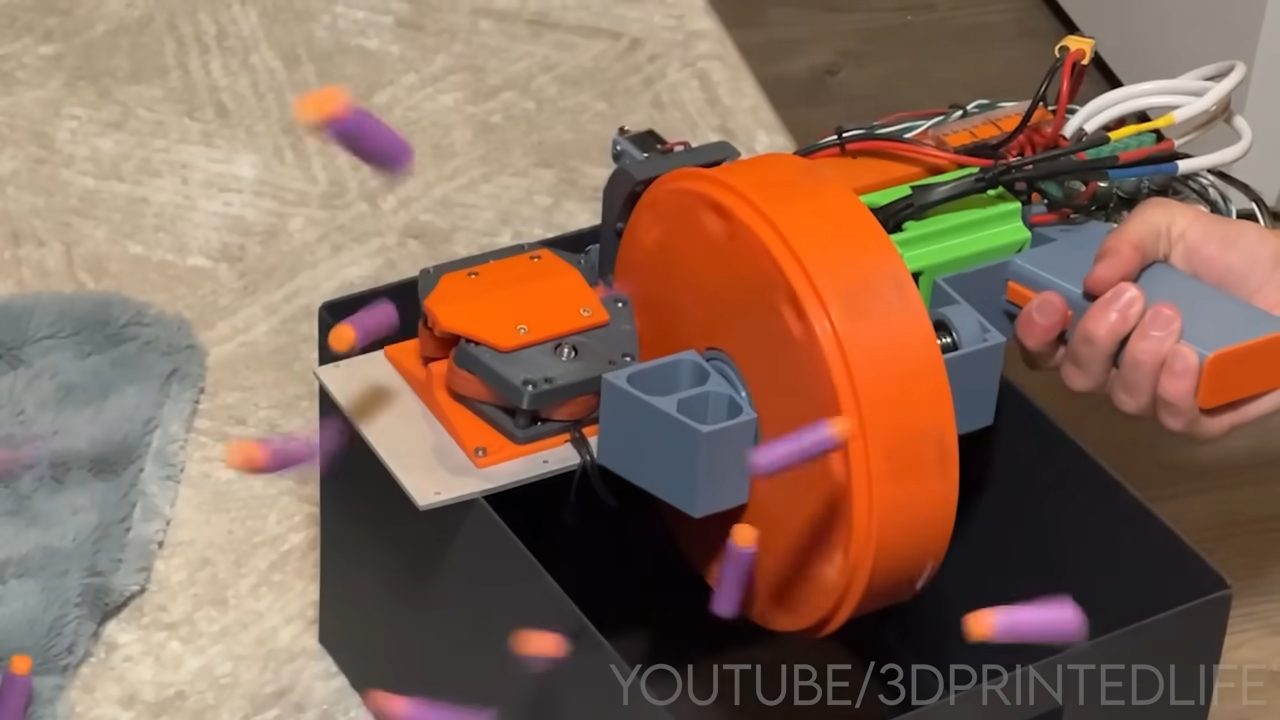 Featured image for "Unleashing the Ultimate Dart Storm: The Powerhouse Nerf Blaster Fires 100 Darts per Second"