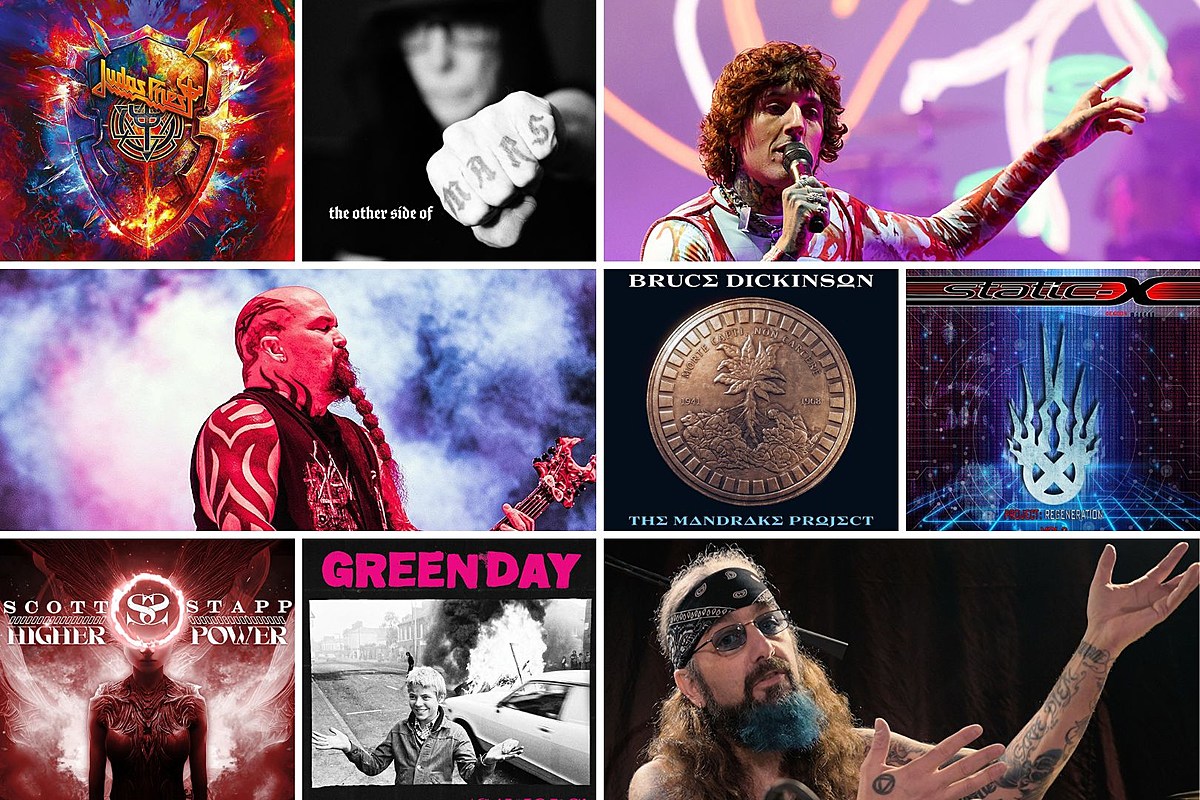 "2024's Top Anticipated Albums Across Rock, Metal, and Pop Genres"