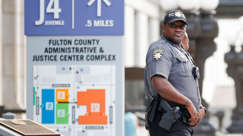 Trump's Surrender in Georgia Case Imminent as FBI, Secret Service, and Fulton County Officials Collaborate