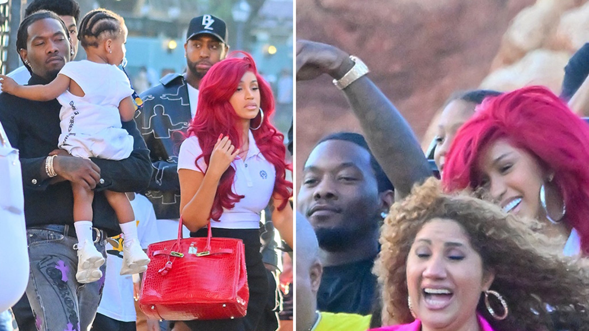 Cardi B and Offset's Magical Disneyland Birthday Celebration for Wave