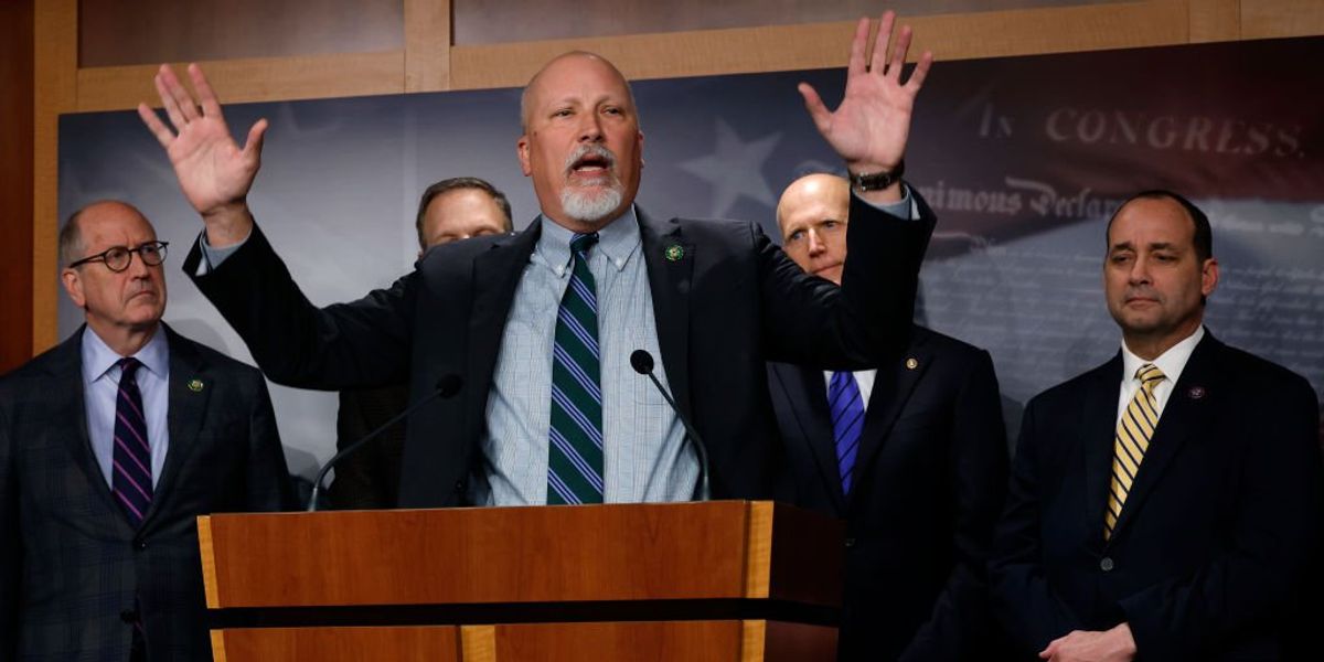 GOP Rep Challenges Freedom Caucus Colleague on Debt Ceiling Rules.