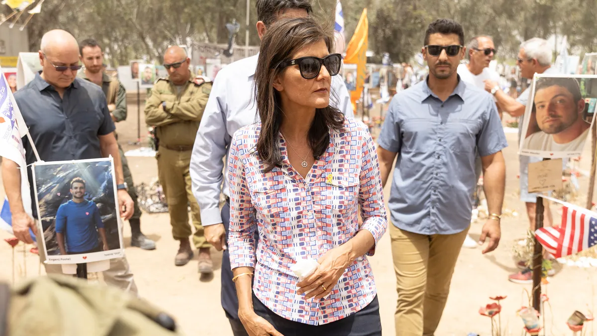Nikki Haley's Controversial Message on Israeli Artillery Shell Amid Gaza Conflict