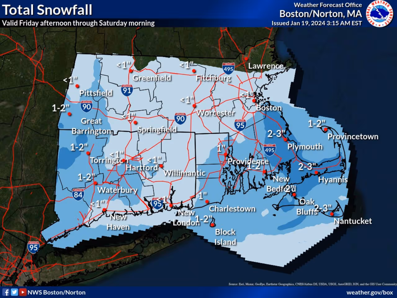 Connecticut Braces for Bitter Cold and Snowy Weekend Ahead