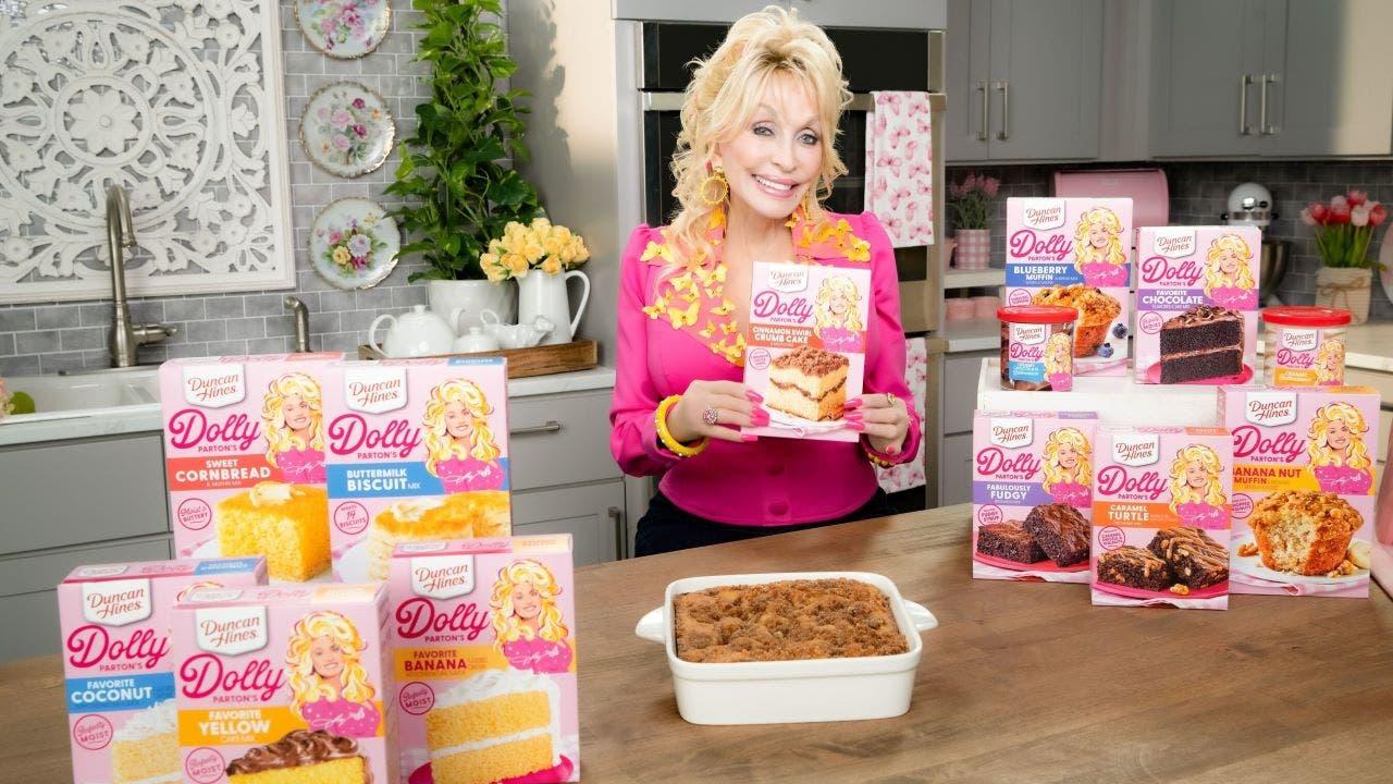 Featured image for "Dolly Parton's Expansion into Retail Food and Breakfast Mixes"