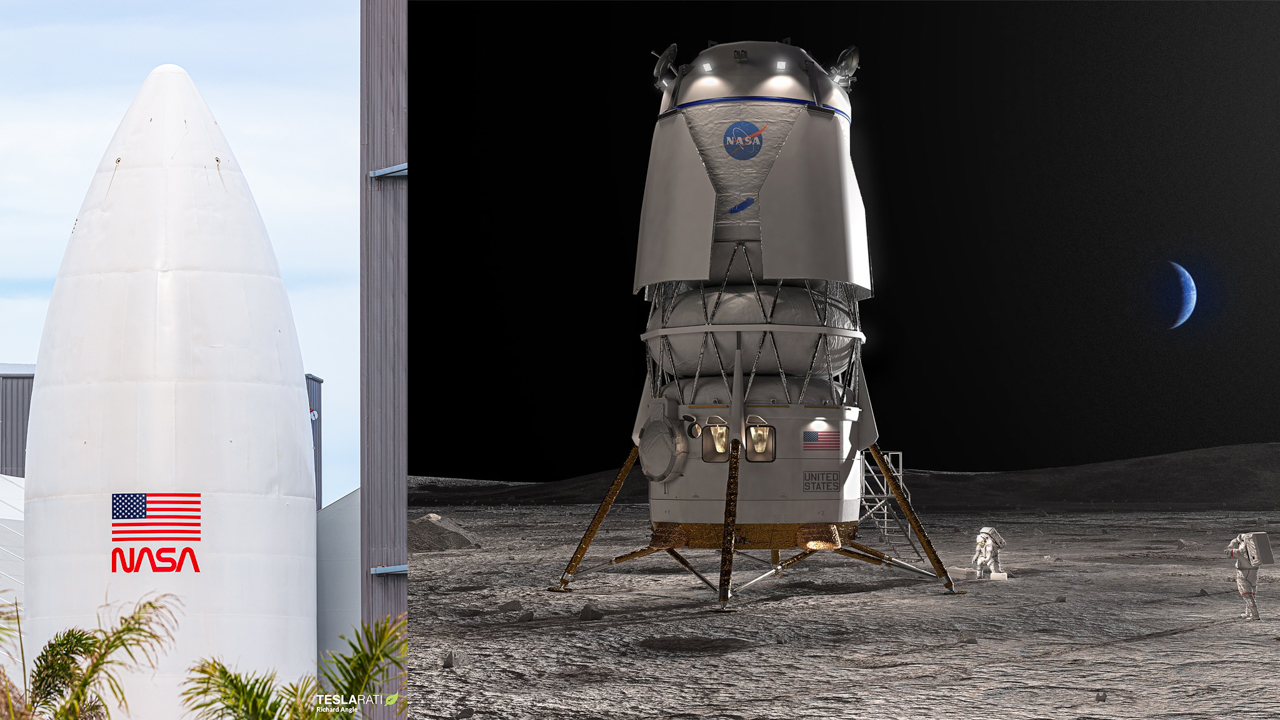 Blue Origin wins NASA contract for lunar lander project
