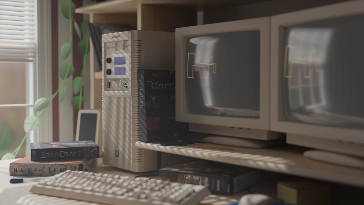 Maingear's Retro98 blends 90s aesthetics with 2026 power