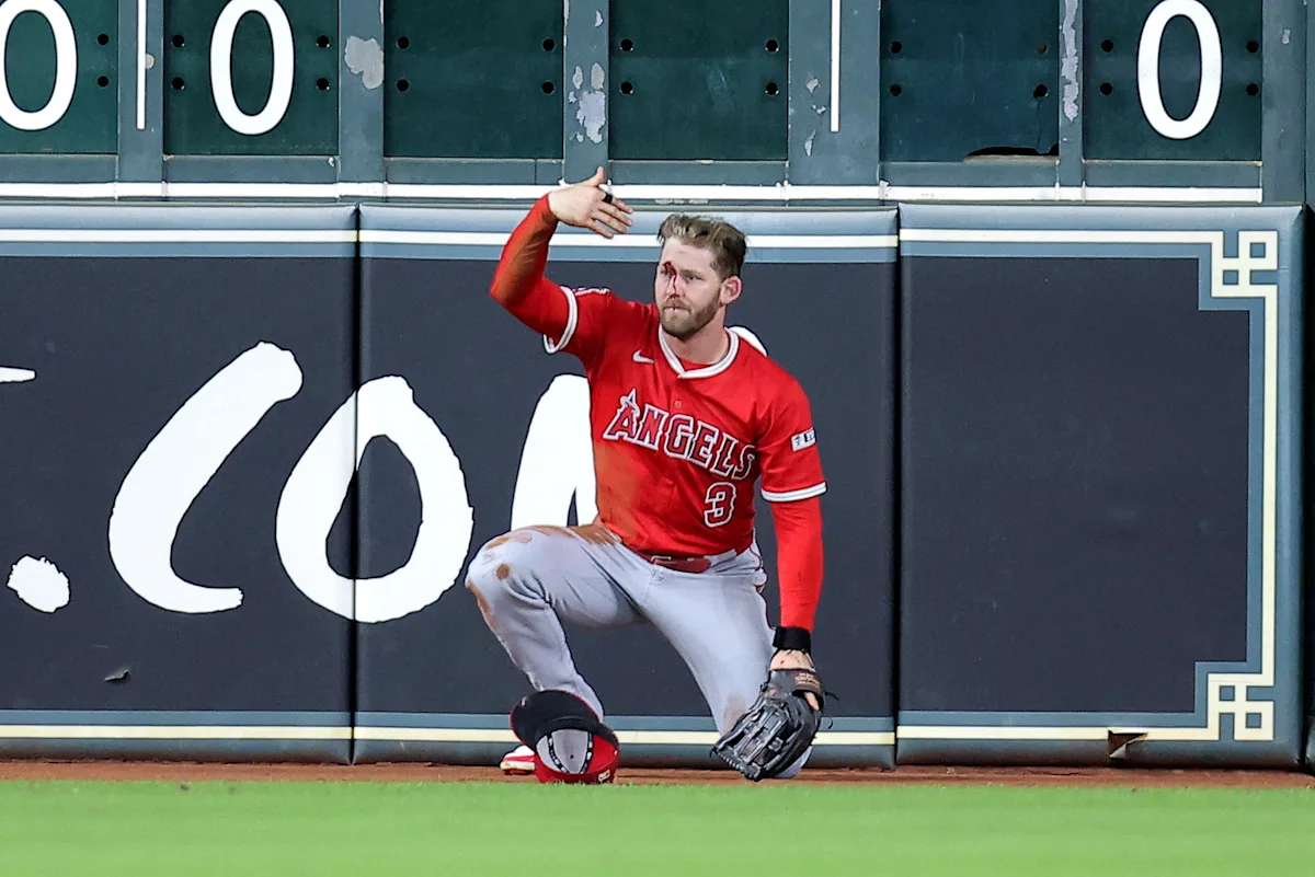 Featured image for Angels' Taylor Ward Injured in Crash During Win Over Astros