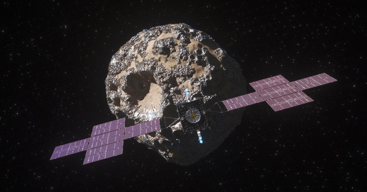 Featured image for NASA's Mission to a $10,000-Quadrillion Metal Asteroid Nears Launch