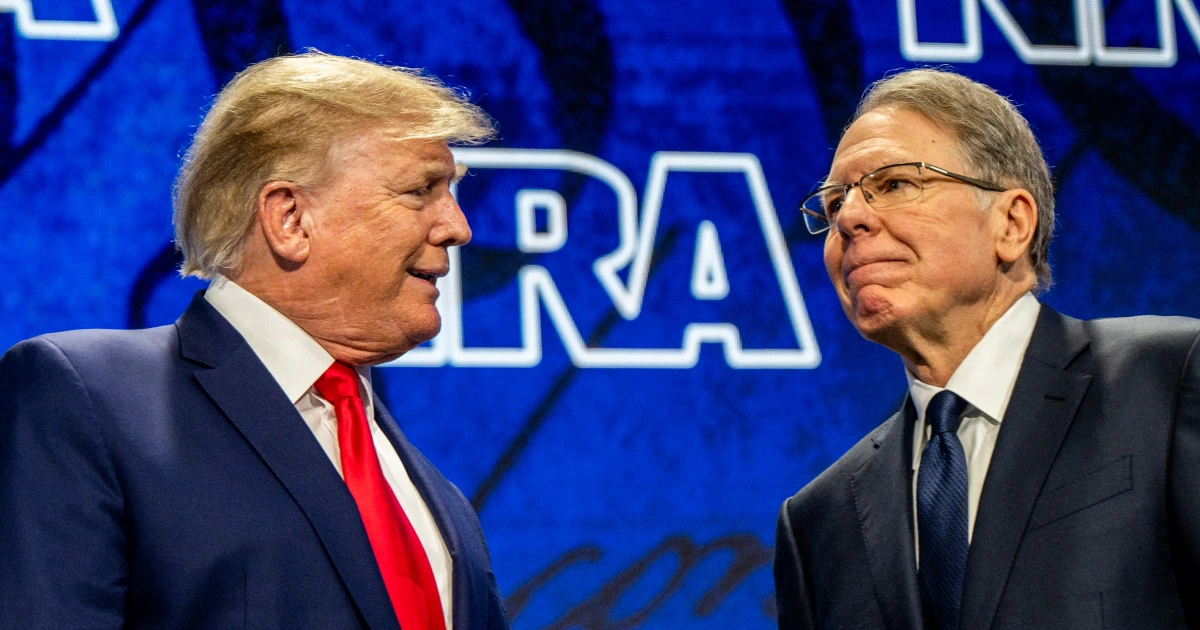 "Trump and GOP Candidates Speak at NRA Convention in Indianapolis"