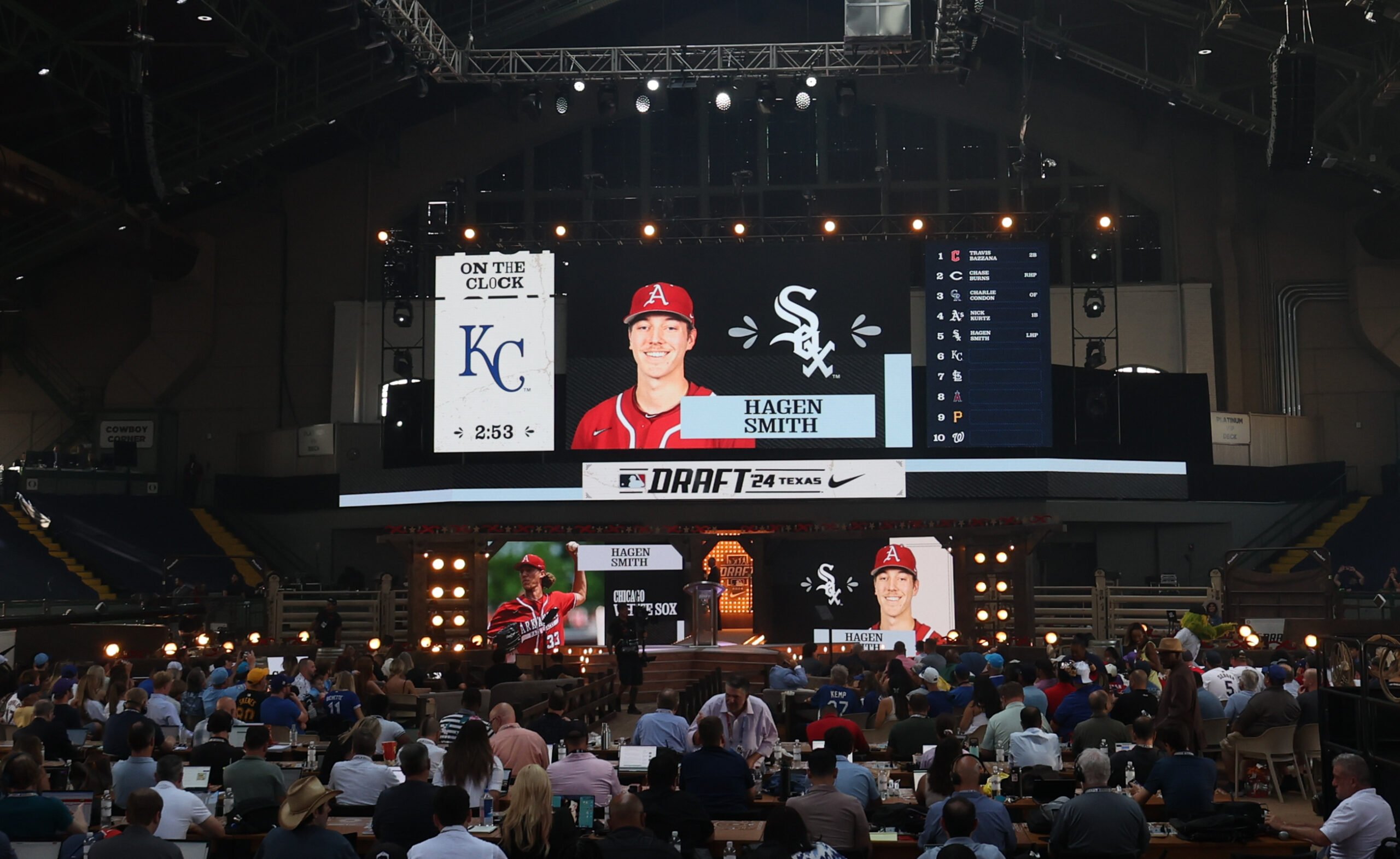 Featured image for White Sox Draft Lefty Hagen Smith at No. 5 in 2024 MLB Draft
