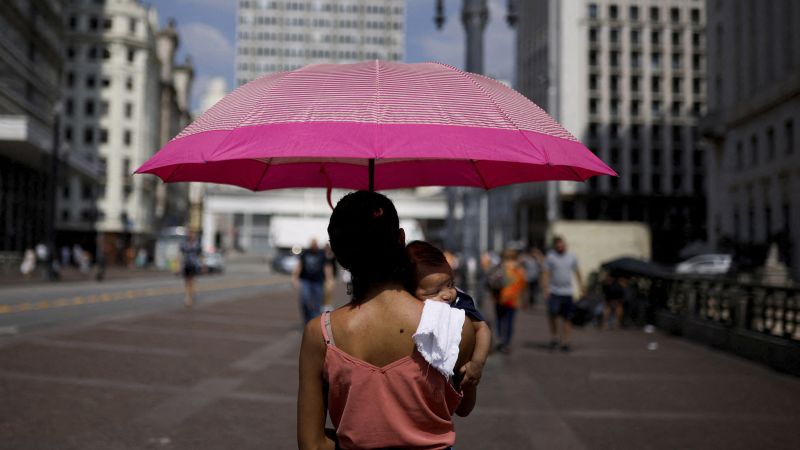 South America's Winter Ends with a Blistering 110 Degrees