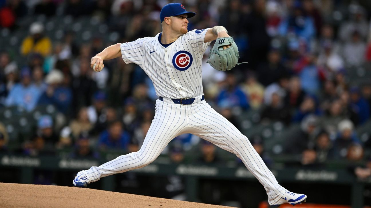 Featured image for Cubs' Cade Horton sidelined for playoffs with rib injury