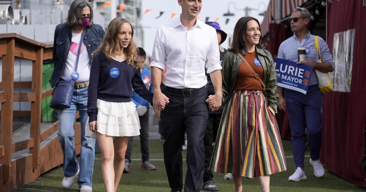 Featured image for Levi's Heir Daniel Lurie Elected San Francisco Mayor