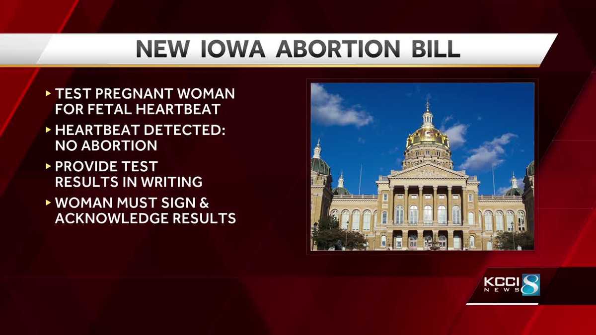 Iowa Republicans Unveil Proposed Abortion Bill Details