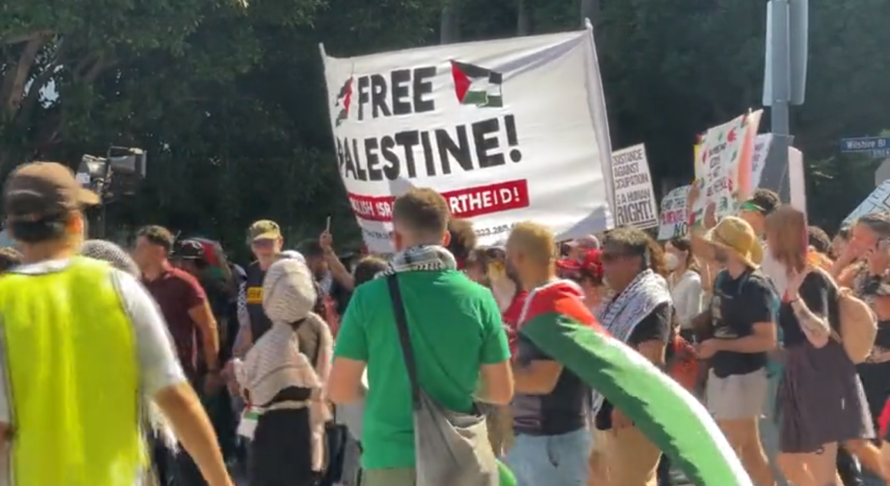 Massive Pro-Palestinian Rally Shakes West L.A.